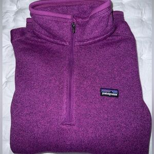 Patagonia women’s Better Sweater 1/4 zip Fleece. Size medium